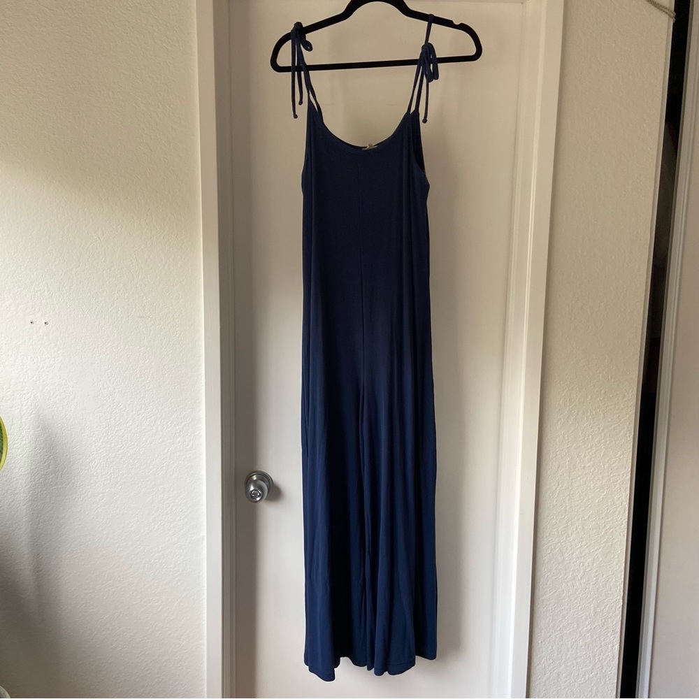 Madewell Tie-Strap Pajama Jumpsuit - Picture 6 of 7